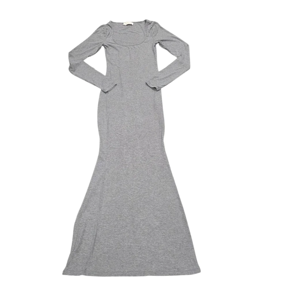 Abercrombie and Fitch Modal Maxi Dress Gray S‎